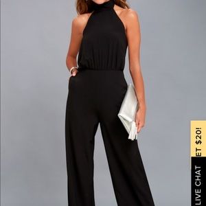 Lulus black jumpsuit